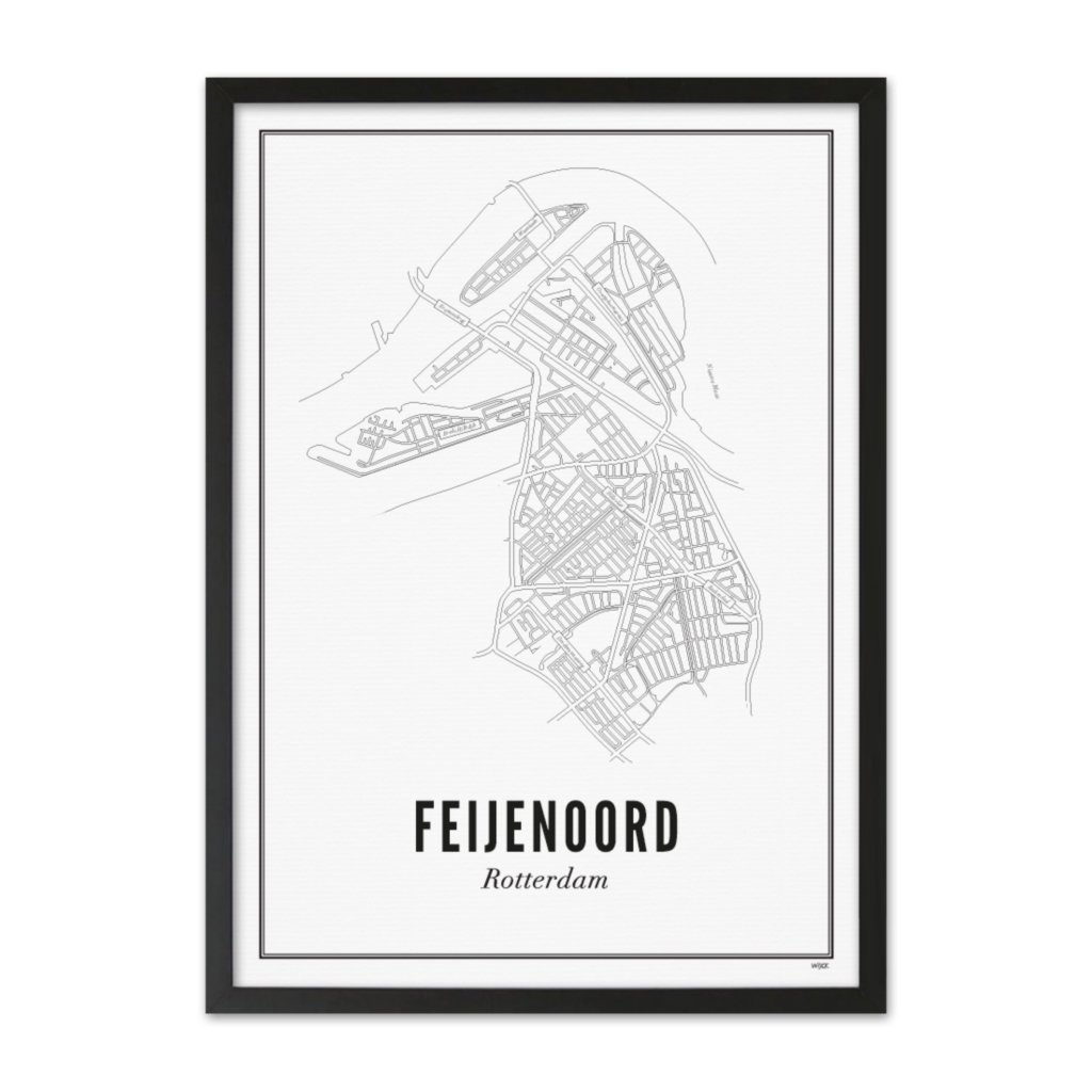 Affiches de Rotterdam - Feijenoord | WIJCK.